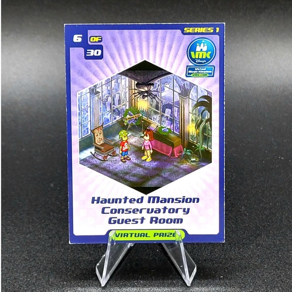Rare Virtual Magic Kingdom VMK Haunted Mansion Conservatory Room